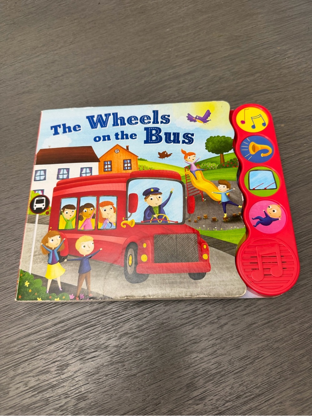 The Wheels on the Bus Sound Book - Red